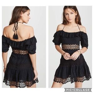 Free People Cruel Intentions Ruffle Mini Dress size 0